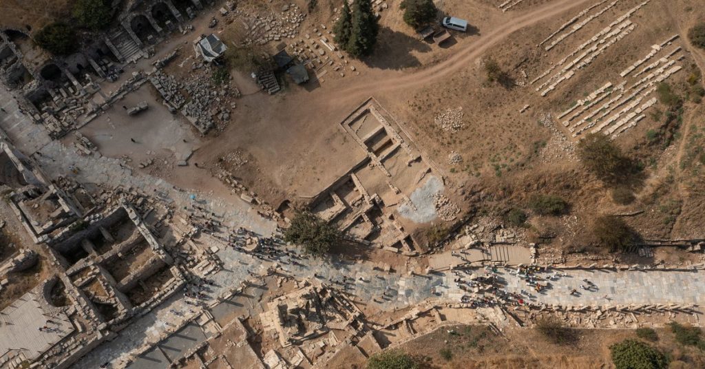 An exciting discovery in Ephesus.  "Commercial District"