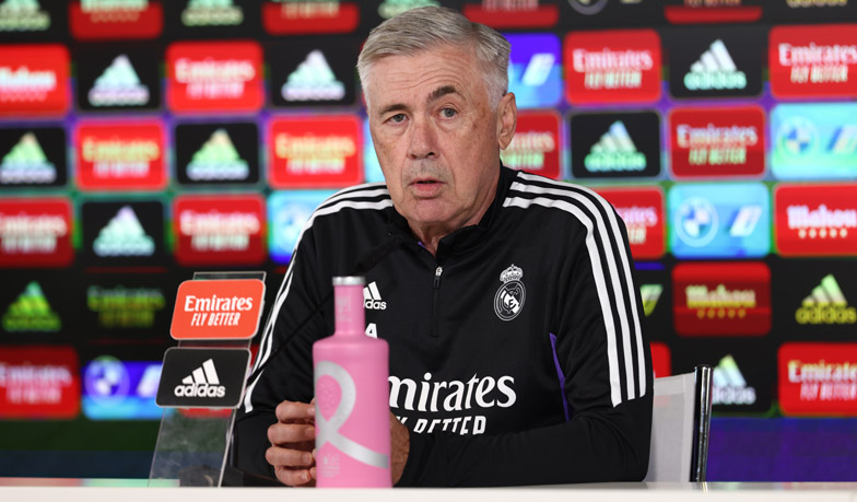 Ancelotti: Courtois' performance tomorrow is out of the question
