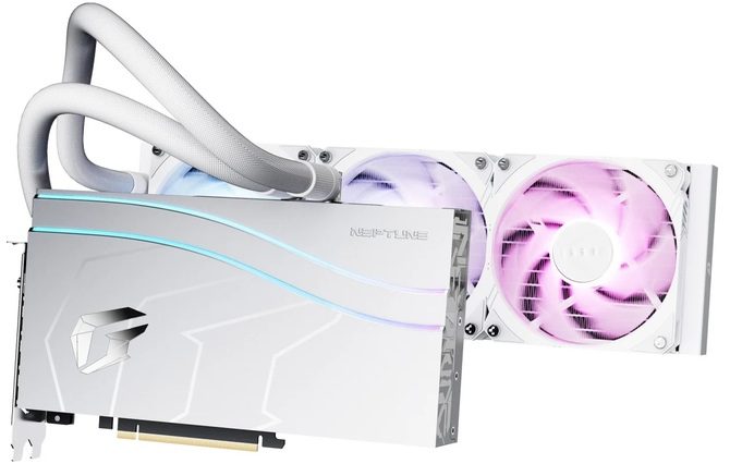 Colorful RTX 4090 iGame Neptune with cosmic power consumption in OC mode.  It is a pity that the performance results do not make up for it [1]