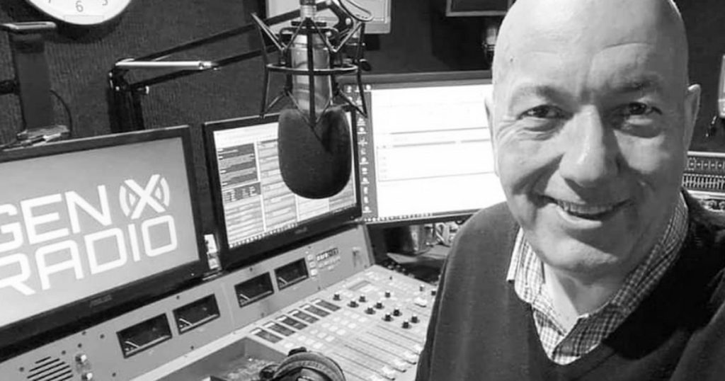 Radio presenter Tim Gough passed away during a live broadcast.  There was silence