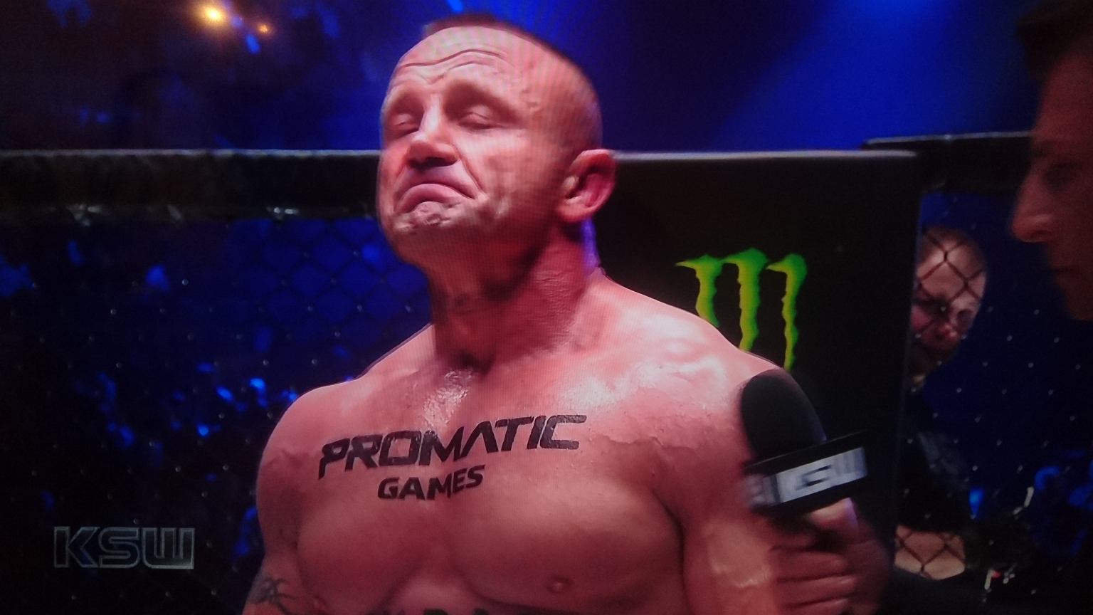is over.  Pudzianowski lost his coach due to a successful fight.  "I have a grudge against him."