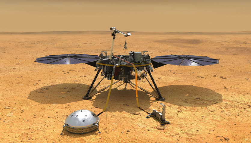 NASA InSight: "I'll be quiet soon."  The Mars probe has removed the dust