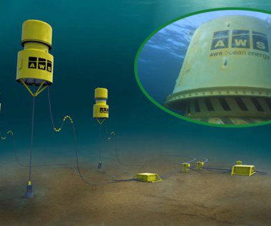 This underwater can produce electricity from the waves of the sea.  How is this possible?