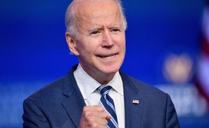 Biden: We are facing a decision.  Democracy is in danger 