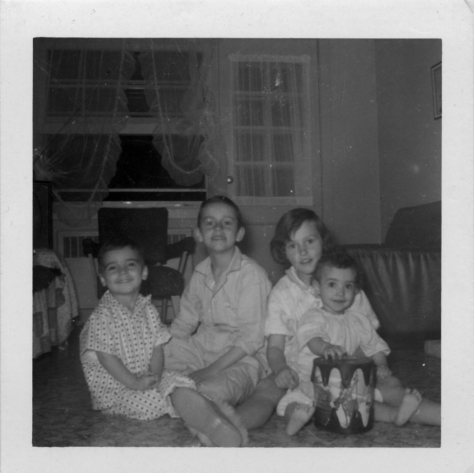 Four children in Halifax, 1961