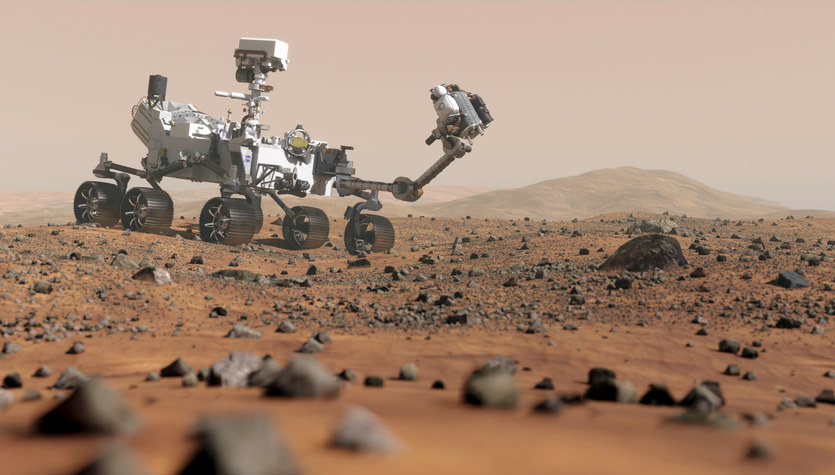Perseverance rover on Mars.  Scientists have made a discovery
