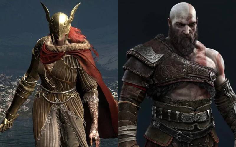 God of War Ragnarok vs. Game  Elden episode in the struggle for this year's final game?  Vote for the best game
