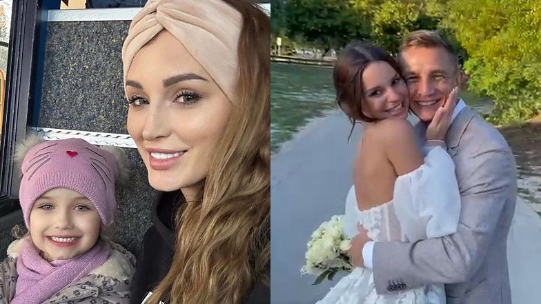 "We didn't know about it. Inez hadn't met her father's partner yet!" the mother of Jakub Reznicak's daughter commented on her wedding "by surprise!"