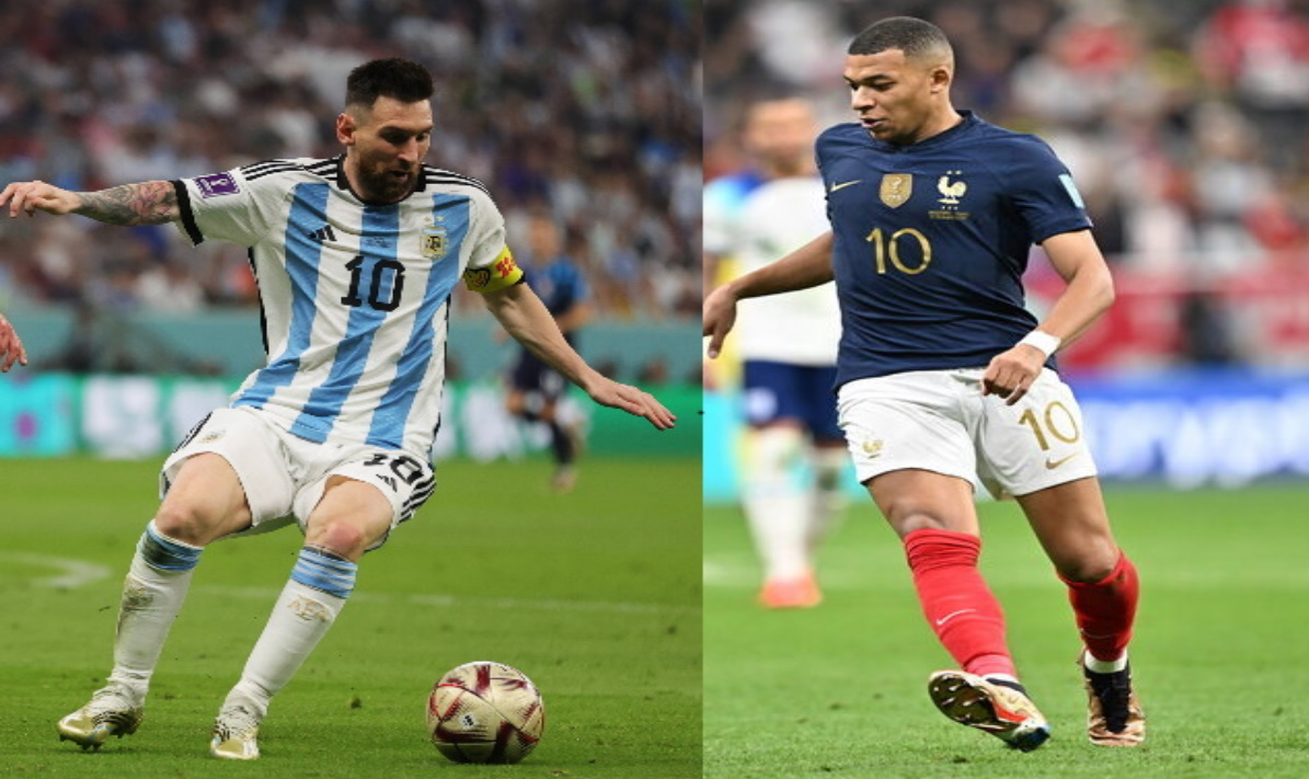 France - Argentina.  World Cup final.  probe!