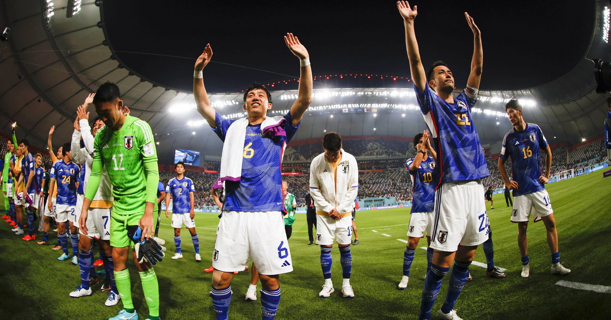 Japan - Croatia.  They beat world champions, they want more.  A bunch of grinning lunatics makes a big fuss