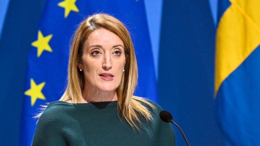Roberta Metsol's reaction to the corruption scandal in the European Parliament: we cooperate with law enforcement |  News from the world