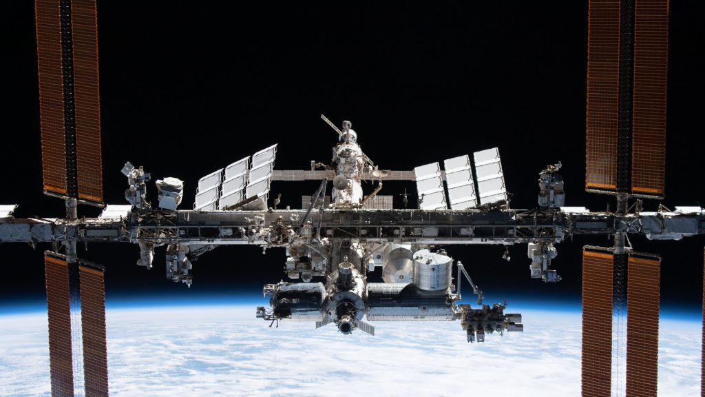 The International Space Station makes even water fun